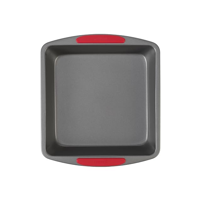 GoodCook MegaGrip 8 by 8 inch square baking pan with silicone grip handles