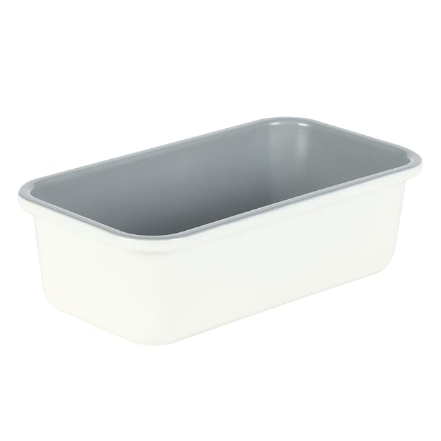Sur La Table Bake Sale linen white 9 by 5 inch nonstick carbon steel loaf pan