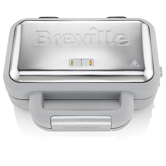 Breville VST072X DuraCeramic waffle maker with removable deep plates