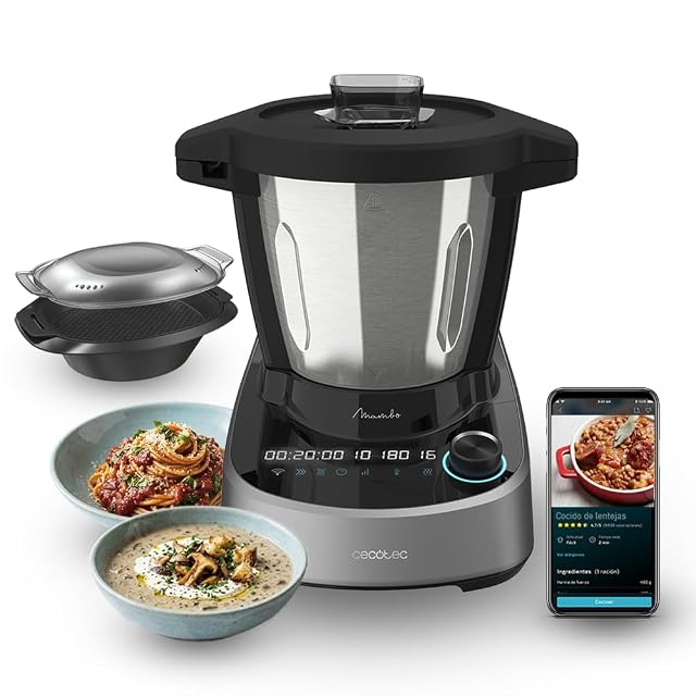 Cecotec Mambo 11090 Daily cooking food processor with stainless jug