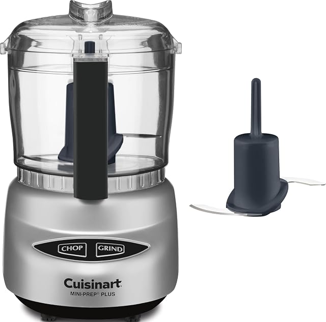Cuisinart Mini-Prep Plus food processor with reversible stainless steel blade 3 cup