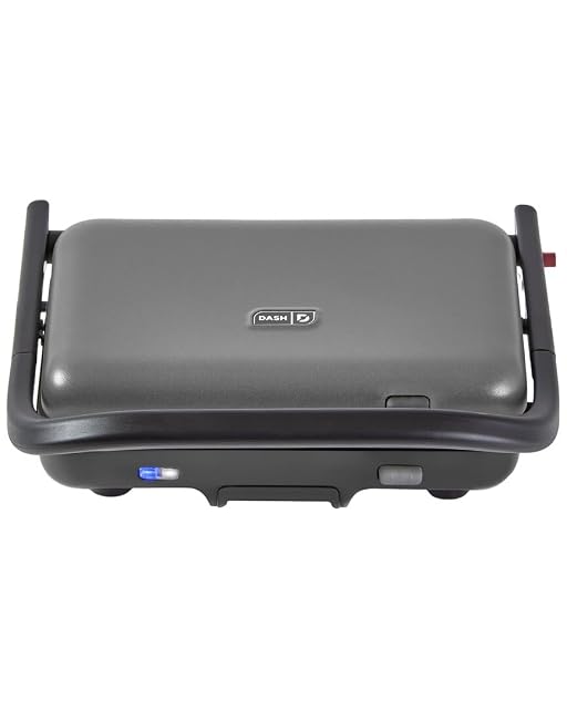 Dash MultiMaker Flex Press grill and waffle system in graphite with removable plates