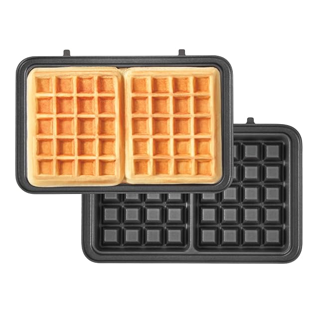 Dash waffle two plate pack removable nonstick plates for MultiMaker Flex Press