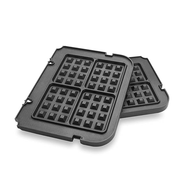 Gvode nonstick waffle plates for Cuisinart Griddler two plate set