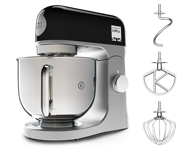 Kenwood kMix KMX750BK stand mixer in black with metal housing