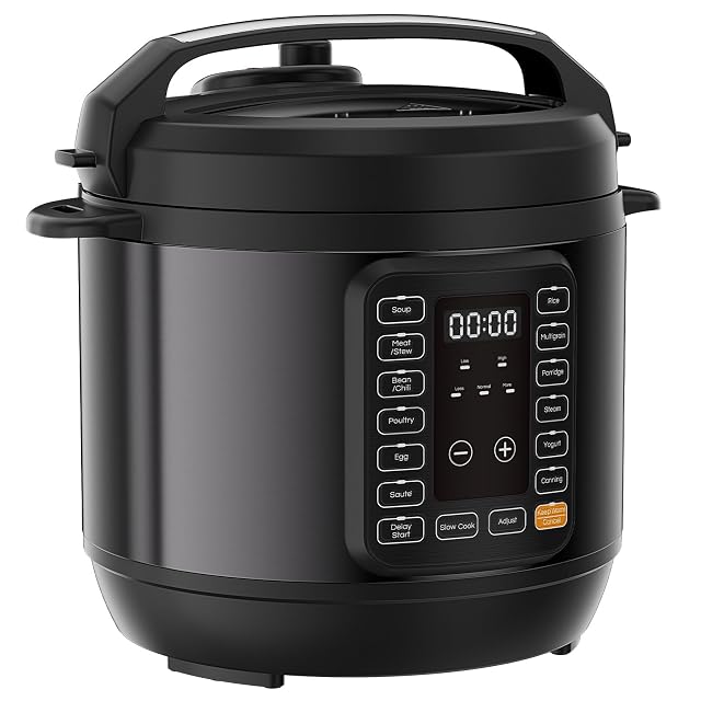 Sweetcrispy 16-in-1 electric pressure cooker 6 quart with ceramic pot