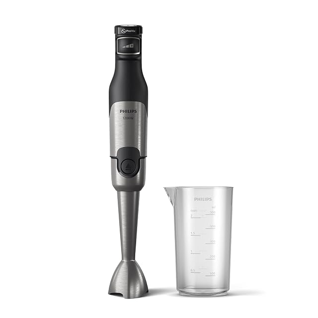 Philips 5000 Series HR2681/00 stick blender with LED speed display