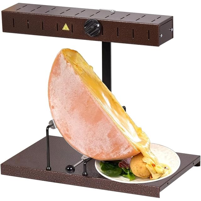 BRON COUCKE Alpage commercial half wheel raclette cheese melter made in France