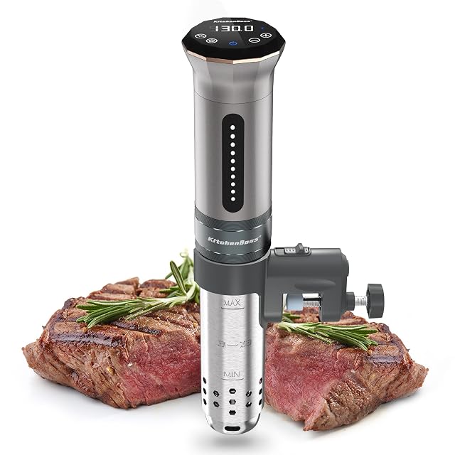 KitchenBoss G300S stainless steel sous vide cooker without WiFi