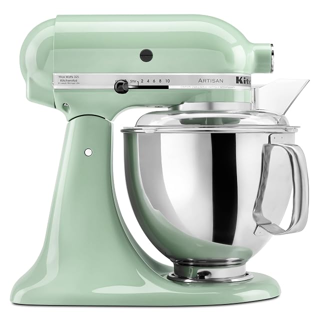 KitchenAid Artisan 5 quart tilt head stand mixer in pistachio