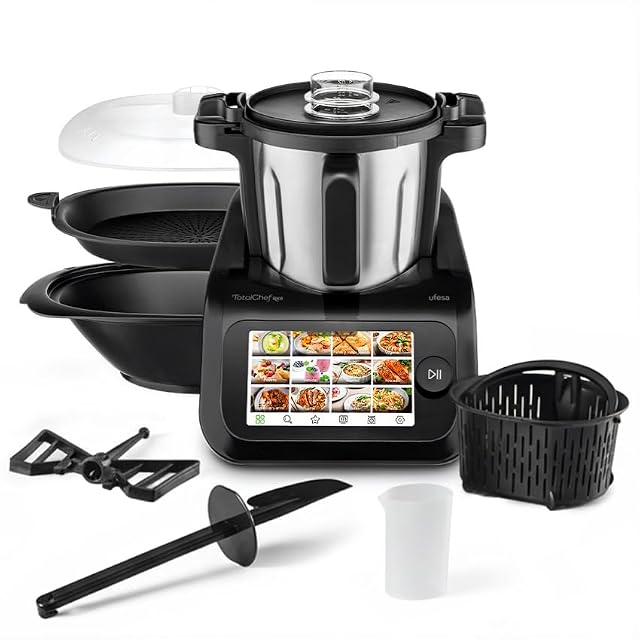 Ufesa TotalChef RK6 cooking food processor with seven-inch display