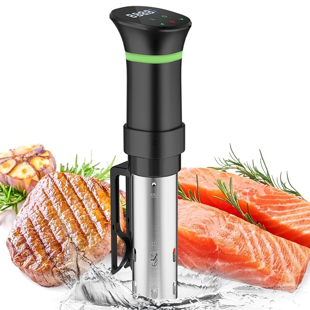 Vpcok 805A sous-vide immersion circulator with LCD touch display
